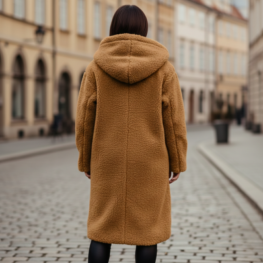 Classic warm insulated coat for women | Arden -4