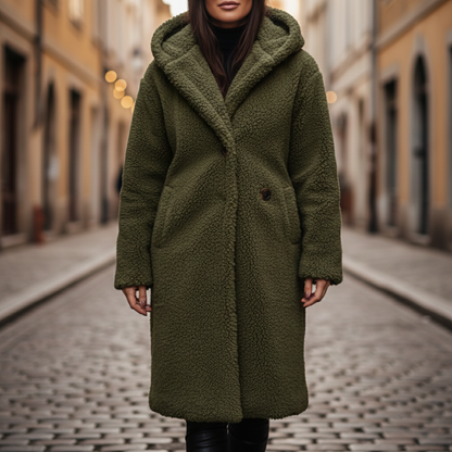 Classic warm insulated coat for women | Arden -5