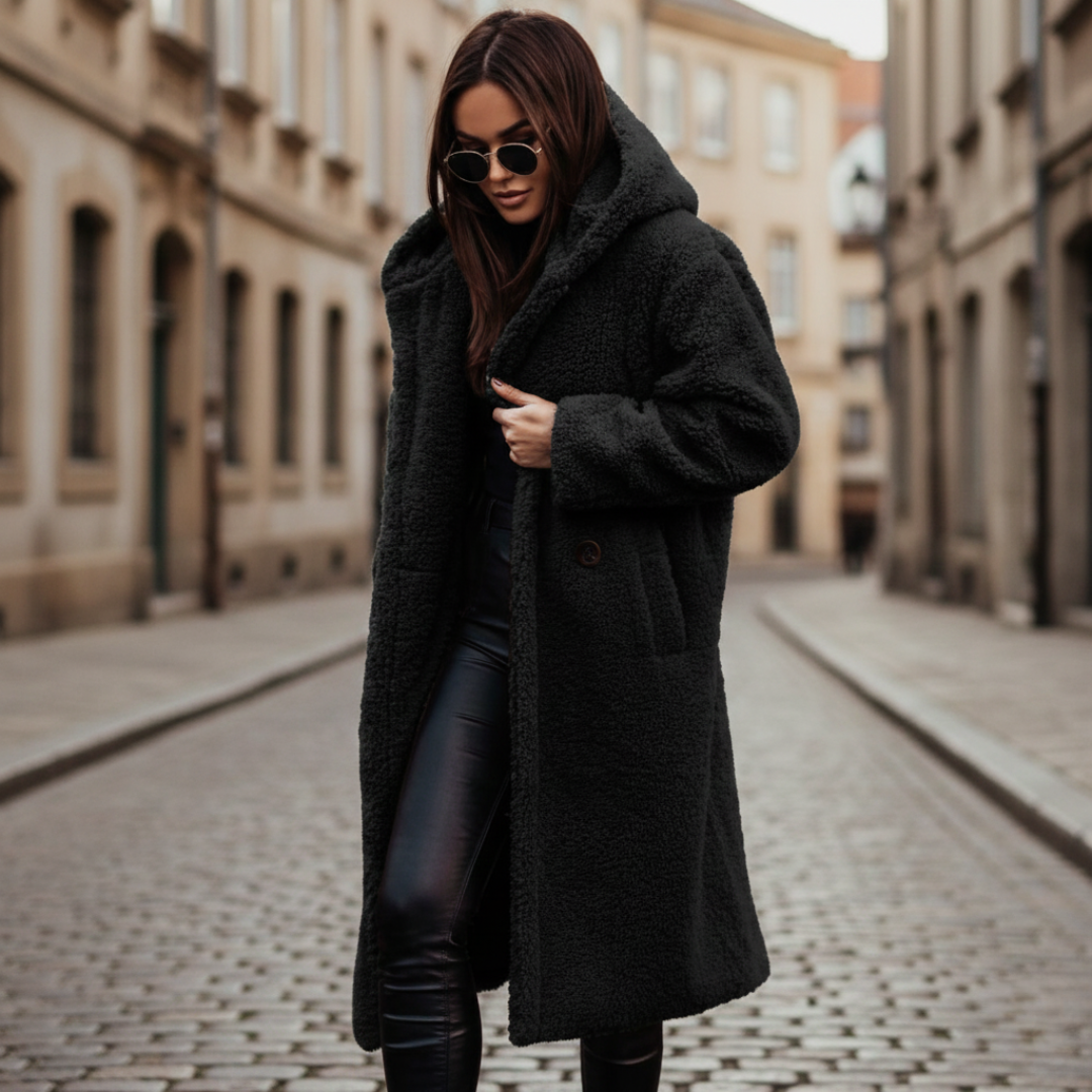 Classic warm insulated coat for women | Arden -6