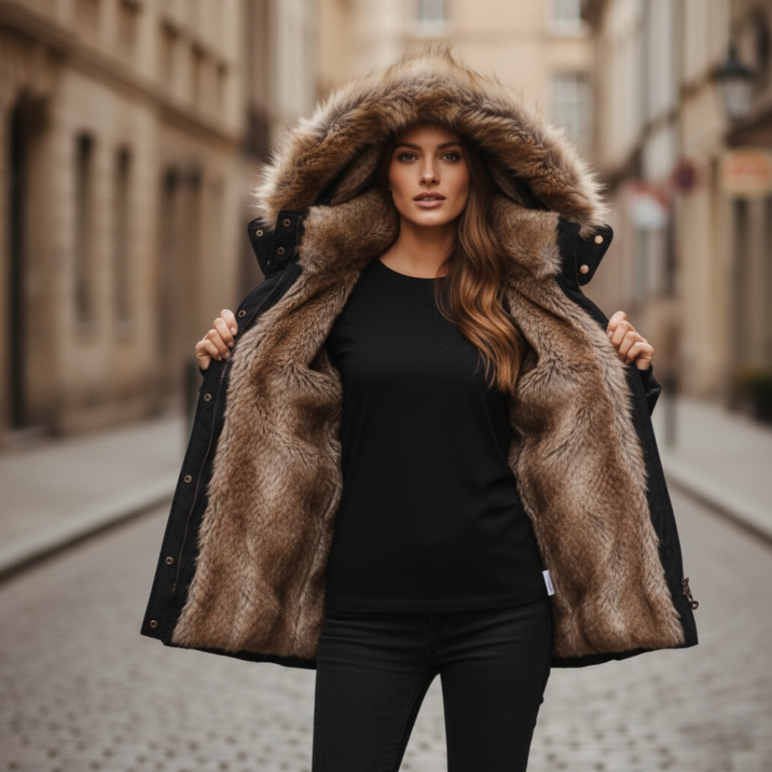 Warm everyday insulated parka for women | Arden -2