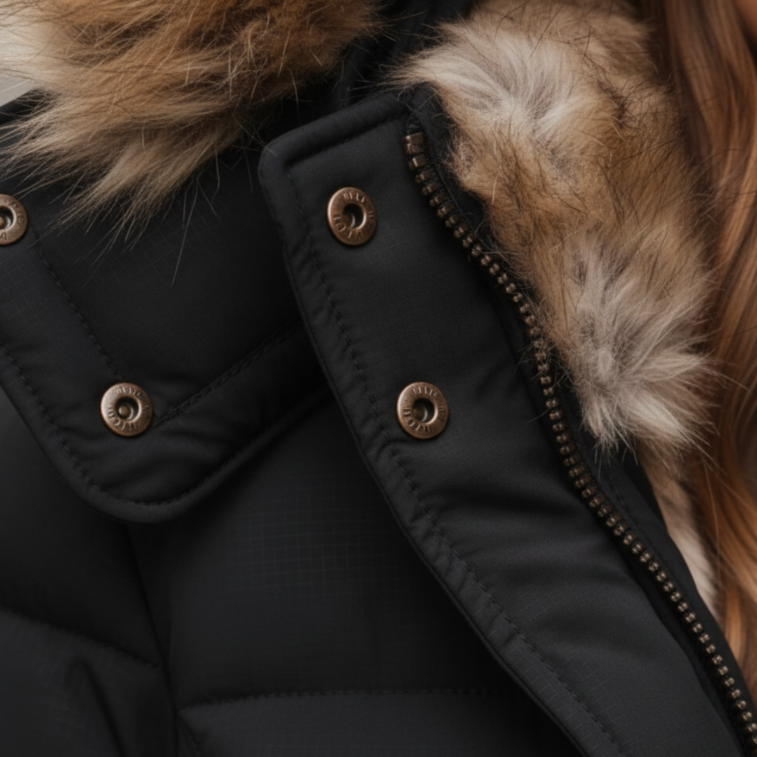 Warm everyday insulated parka for women | Arden -3