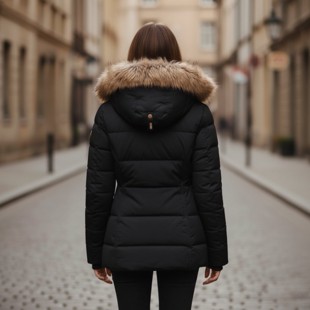 Warm everyday insulated parka for women | Arden -4