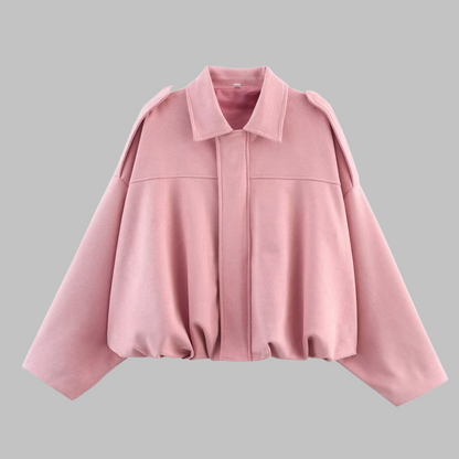 Refined versatile relaxed jacket for women | Xuan -8