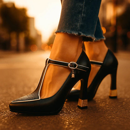 Refined elegant statement heels for women | Vivienne -5