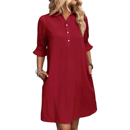 Classic elegant everyday dress for women | FRANCHESCA -7