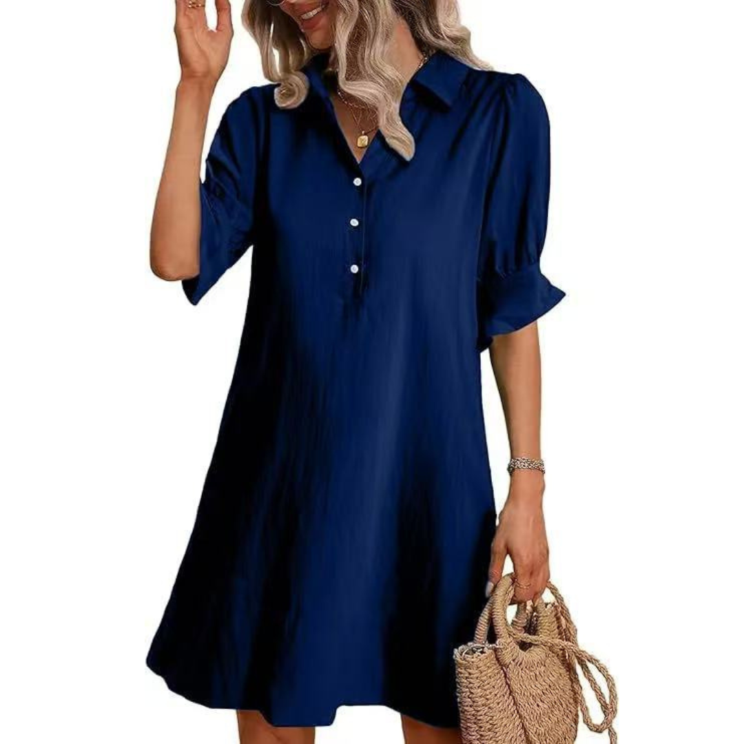 Classic elegant everyday dress for women | FRANCHESCA -8