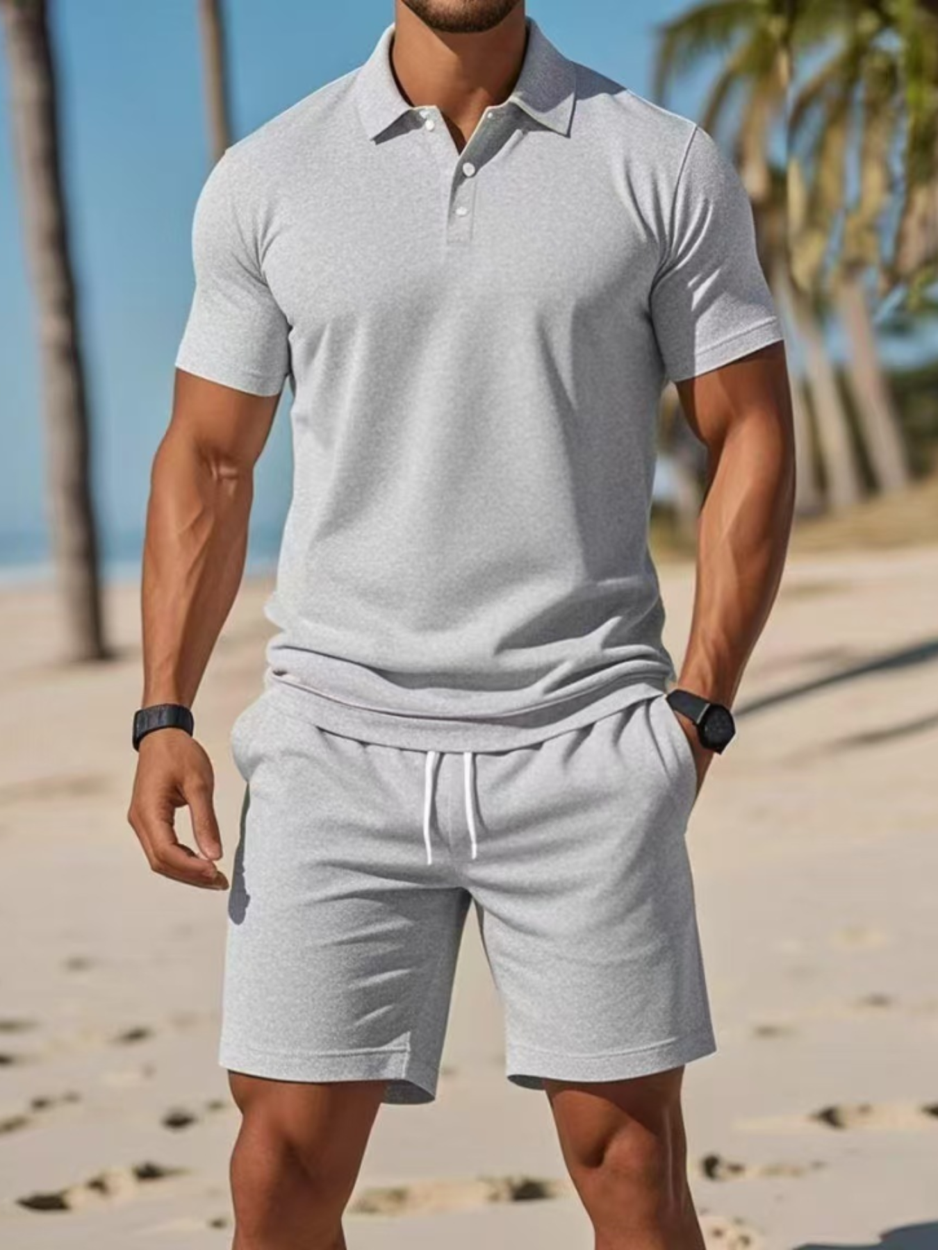 Refined soft everyday top for men | Duke -10
