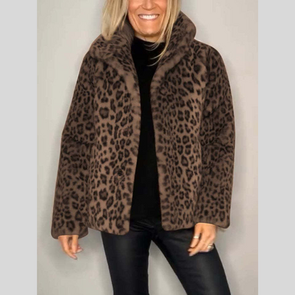 Elegant warm insulated coat for women | Dainna -7