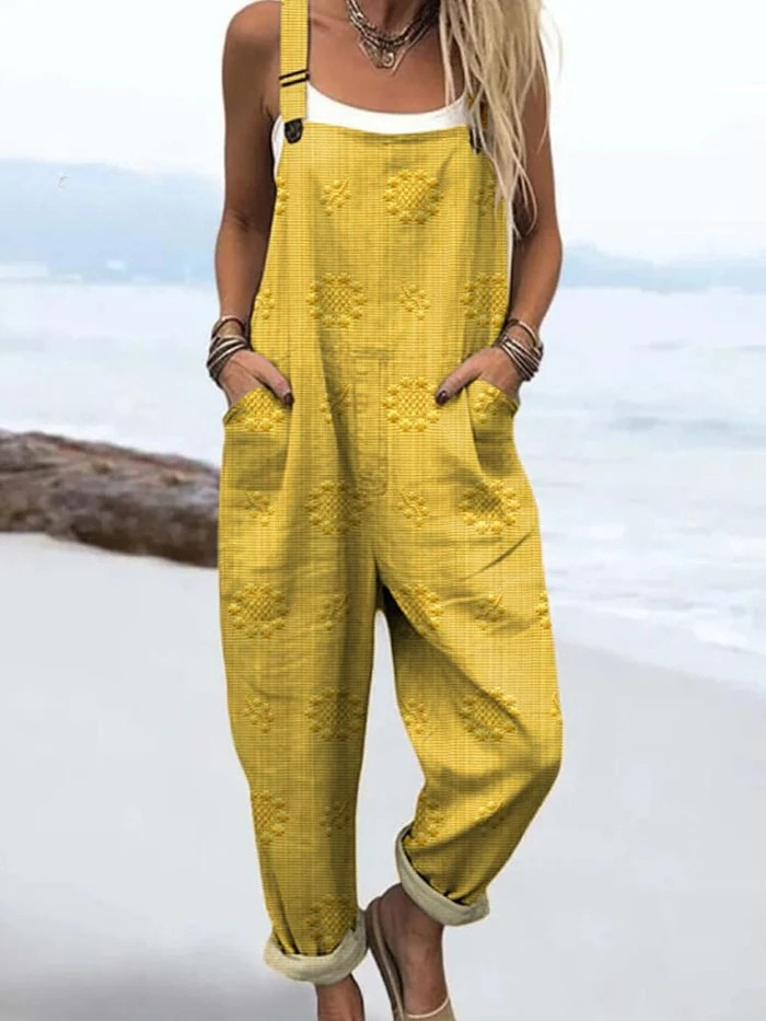 Classic elegant relaxed jumpsuit for women | Aria -1