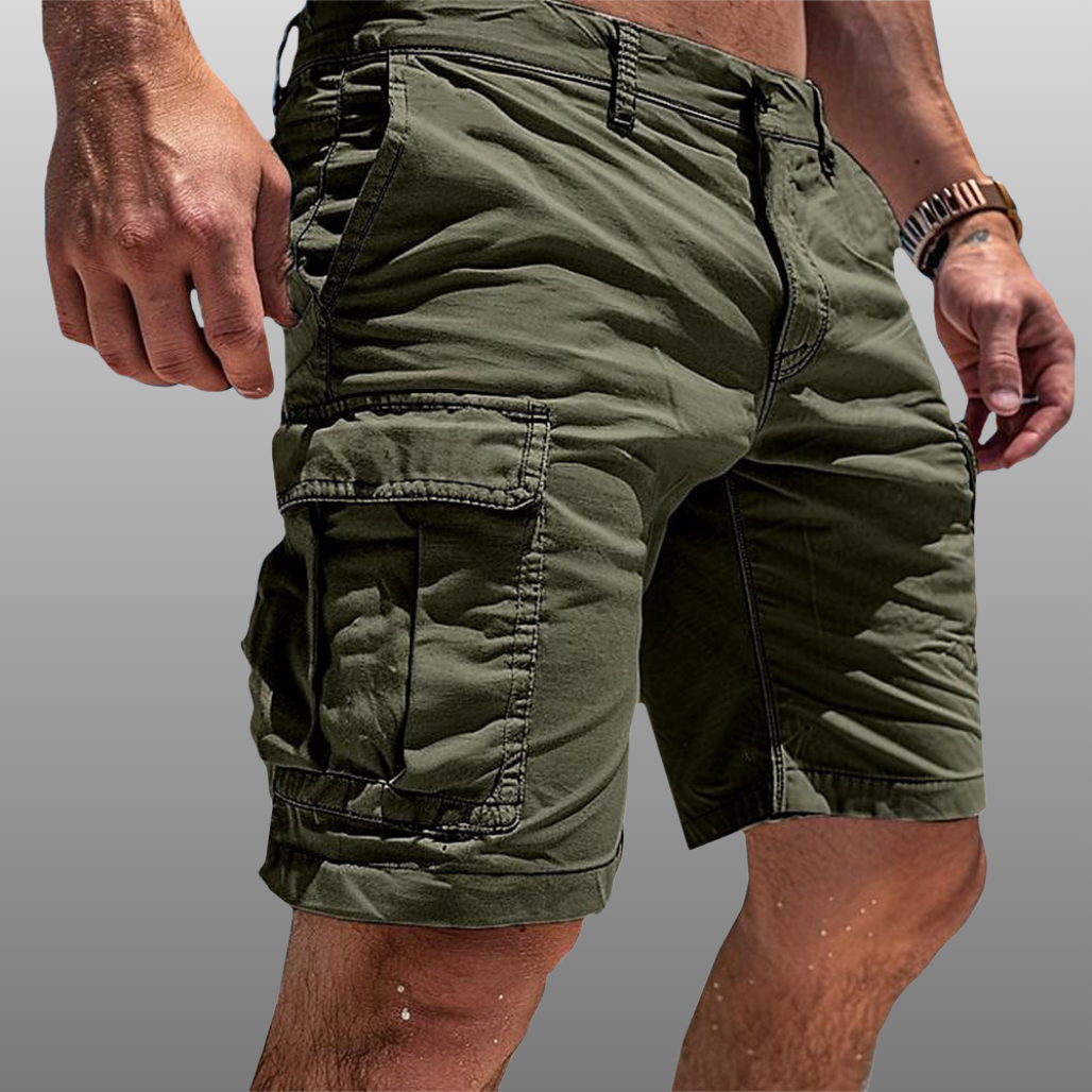 Classic utility everyday cargo trousers for men | Carson -3