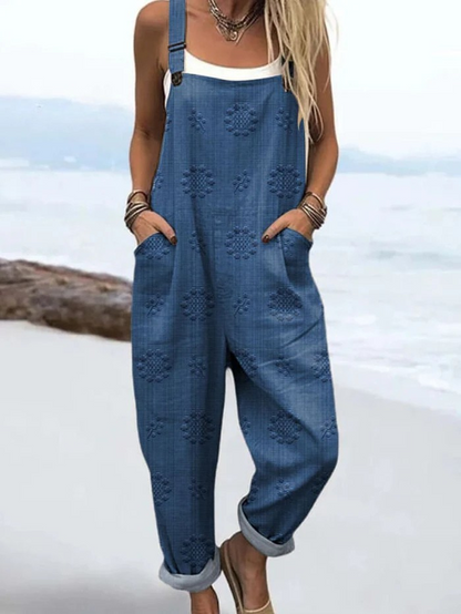 Classic elegant relaxed jumpsuit for women | Aria -2