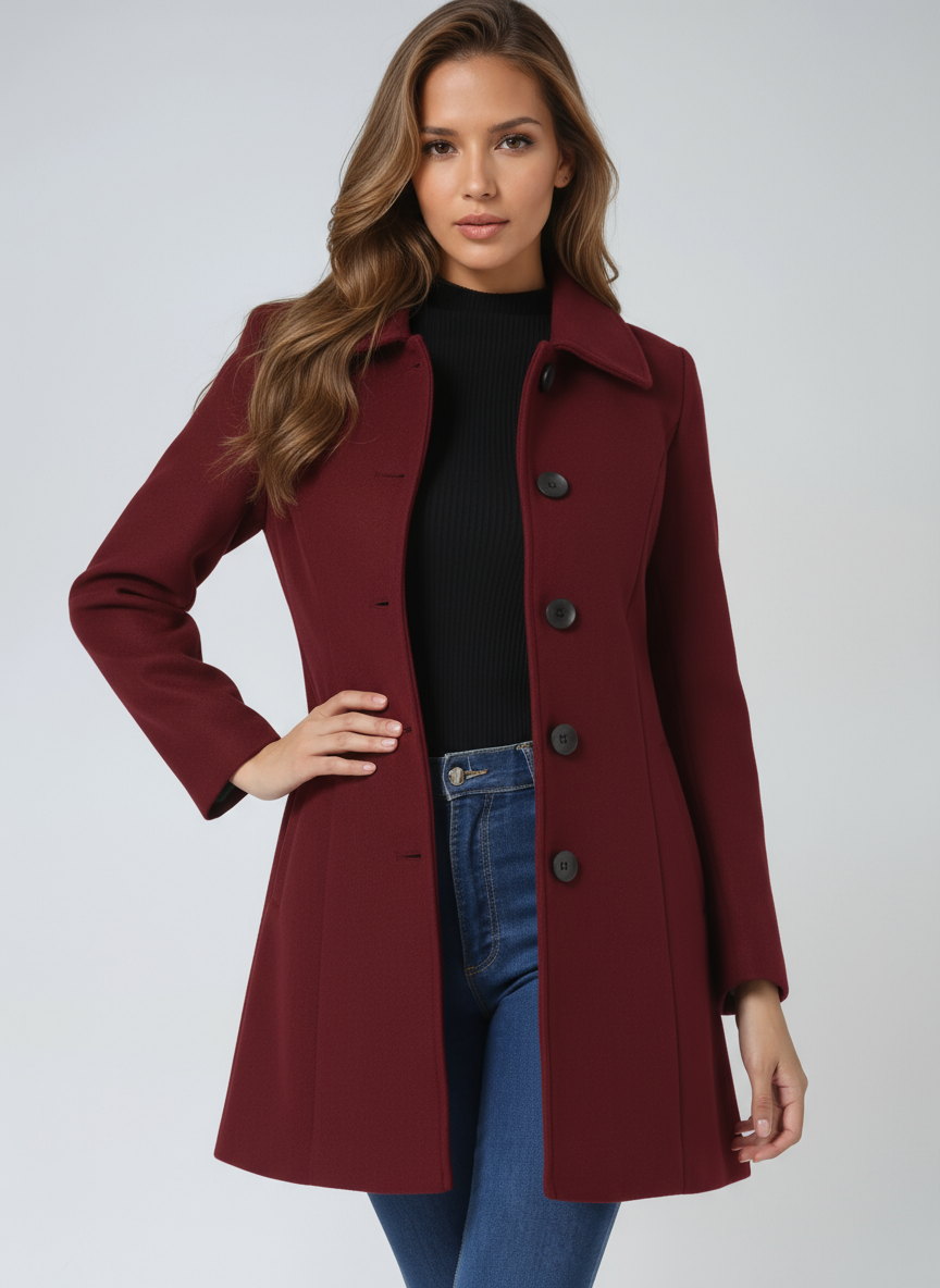 Classic refined everyday trench coat for women | Aveline -10