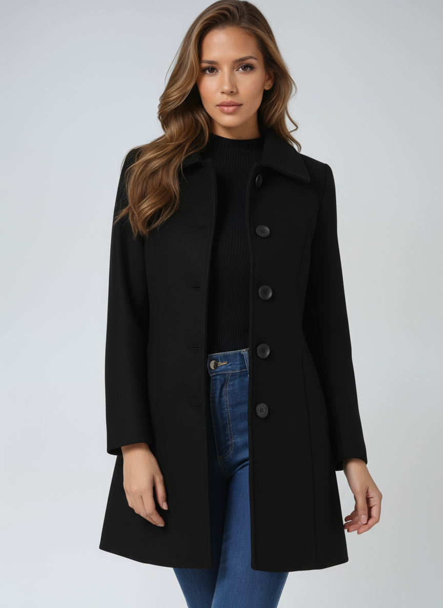 Classic refined everyday trench coat for women | Aveline -3