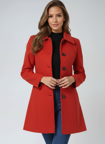 Classic refined everyday trench coat for women | Aveline -4