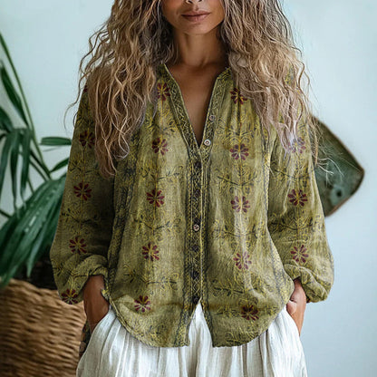 Classic elegant feminine blouse for women | Ambre -3