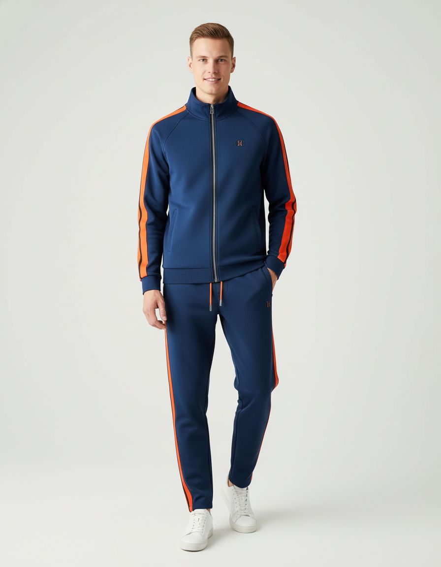 Comfortable everyday relaxed tracksuit for men | Velmont -4