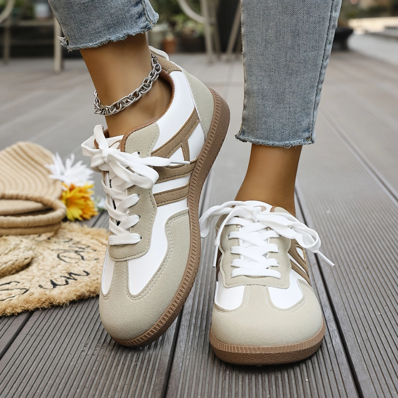 Classic comfortable lightweight trainers for women | Claribel -1