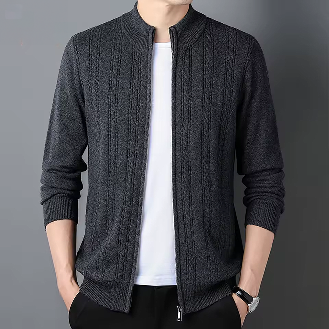 Soft cosy knit jumper for men | Marivelle -3