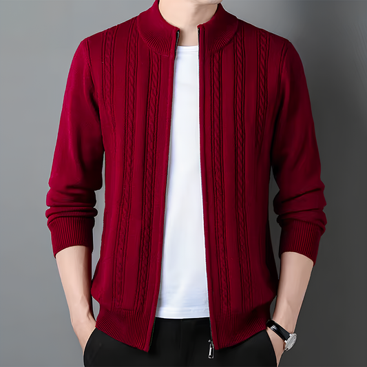 Soft cosy knit jumper for men | Marivelle -1