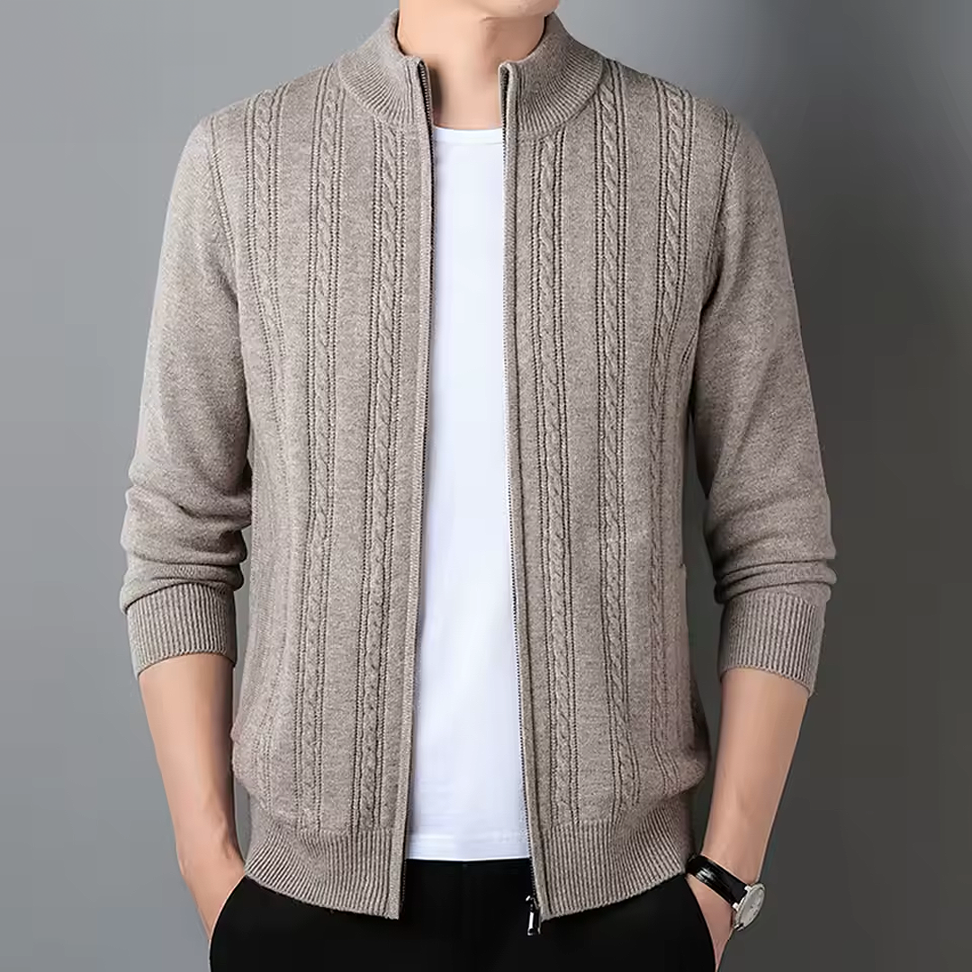 Soft cosy knit jumper for men | Marivelle -4