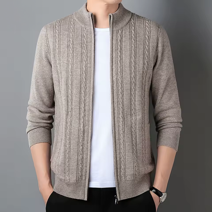 Soft cosy knit jumper for men | Marivelle -4