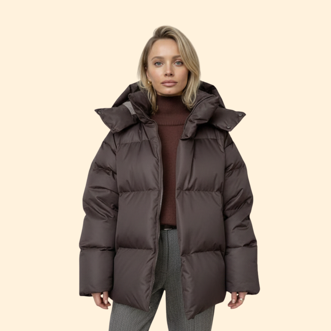 Lightweight versatile relaxed jacket for women | Selene -6