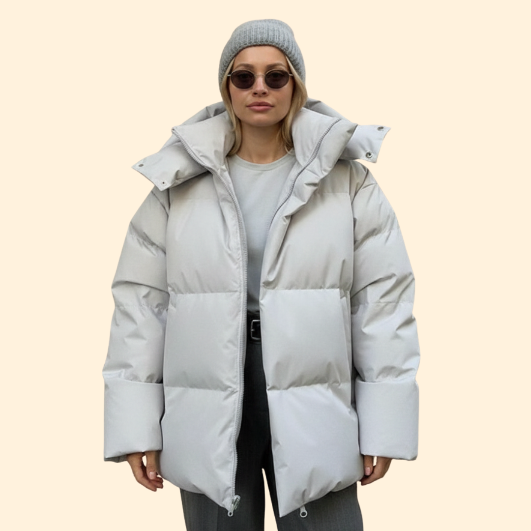 Lightweight versatile relaxed jacket for women | Selene -8