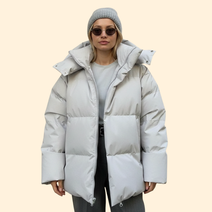 Lightweight versatile relaxed jacket for women | Selene -8