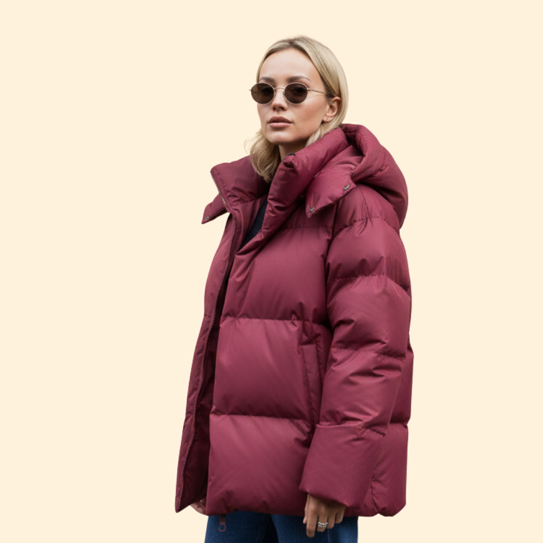 Lightweight versatile relaxed jacket for women | Selene -4
