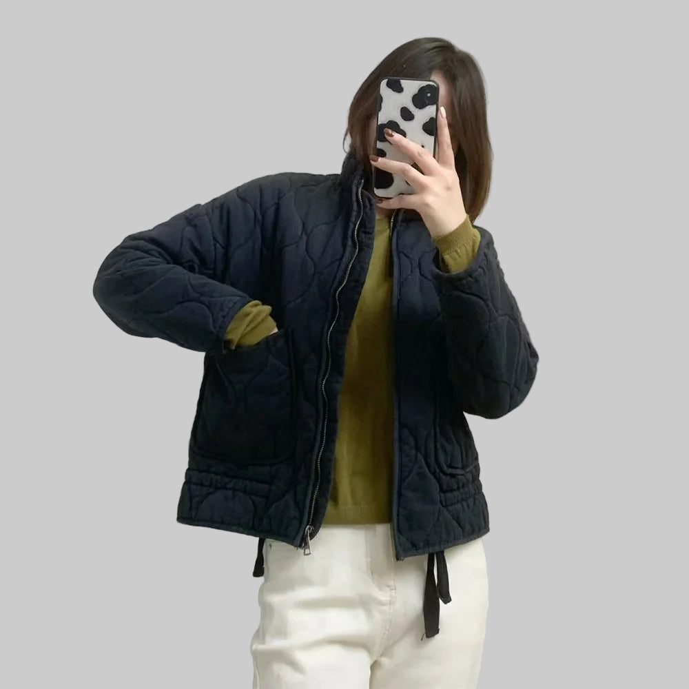 Lightweight everyday quilted puffer jacket for women | Althea -1