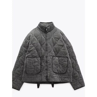 Lightweight everyday quilted puffer jacket for women | Althea -2