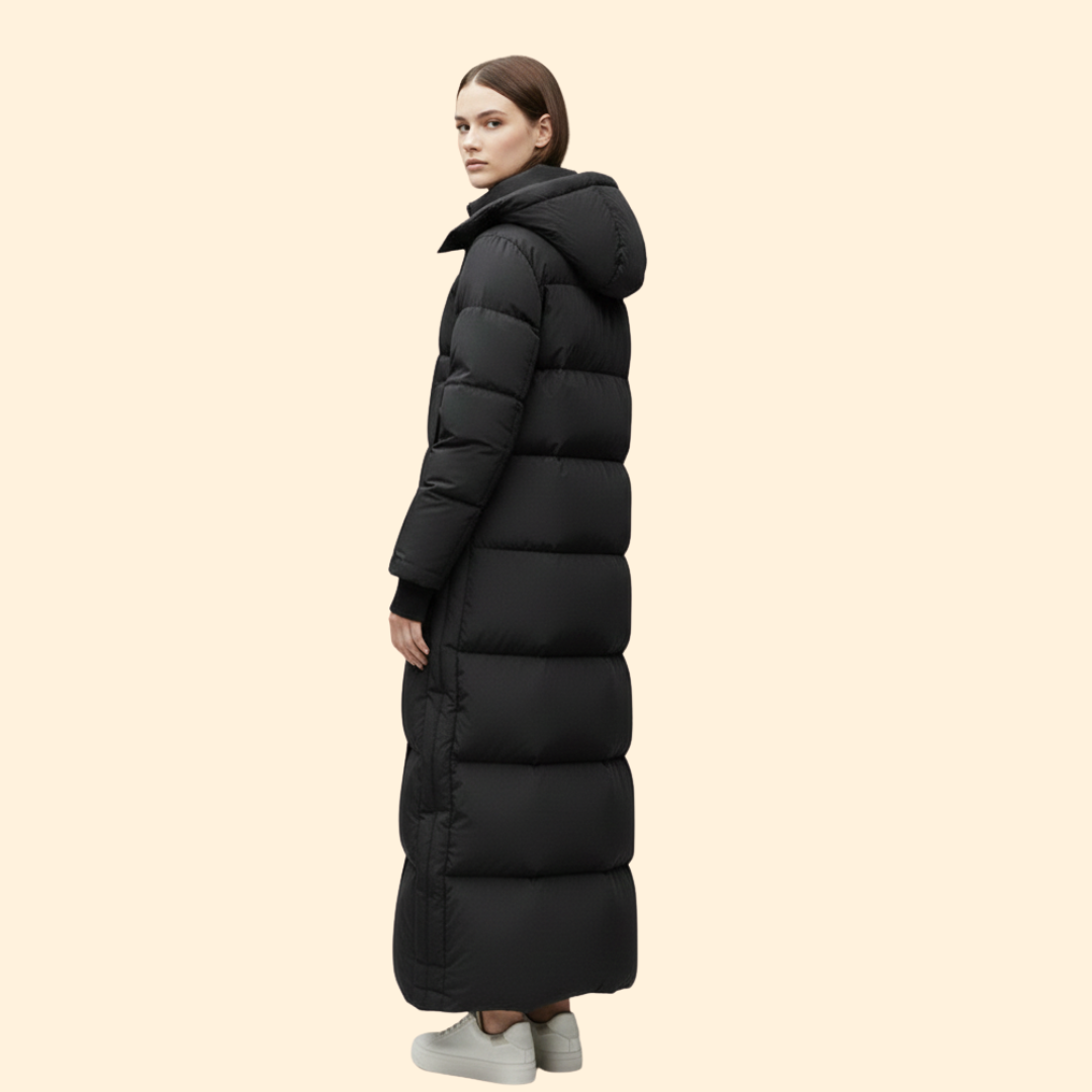 Classic warm insulated parka for women | Elowen -3