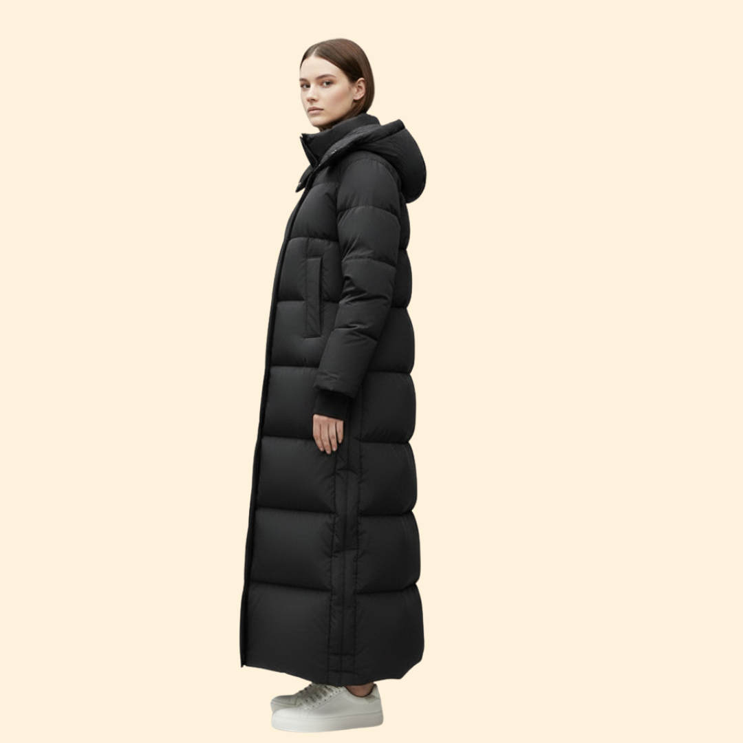 Classic warm insulated parka for women | Elowen -5