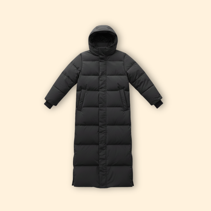Classic warm insulated parka for women | Elowen -1