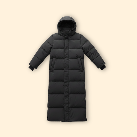 Classic warm insulated parka for women | Elowen -1