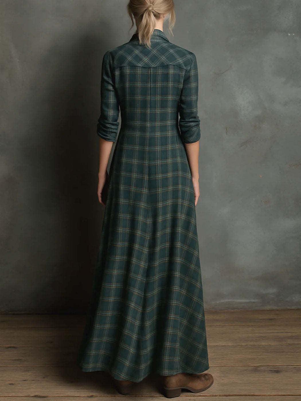 Elegant flowy everyday dress for women | Seraphine -4