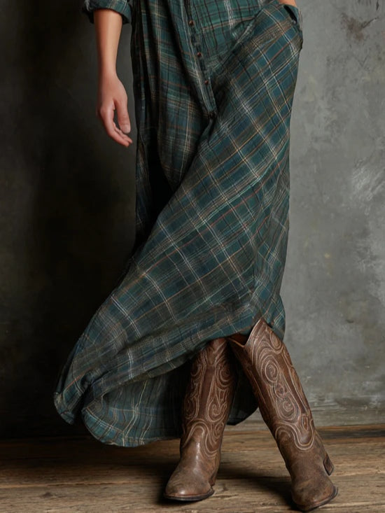 Elegant flowy everyday dress for women | Seraphine -2