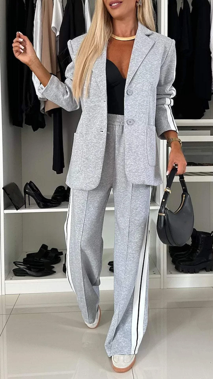 Classic versatile relaxed co-ord set for women | Alice -1