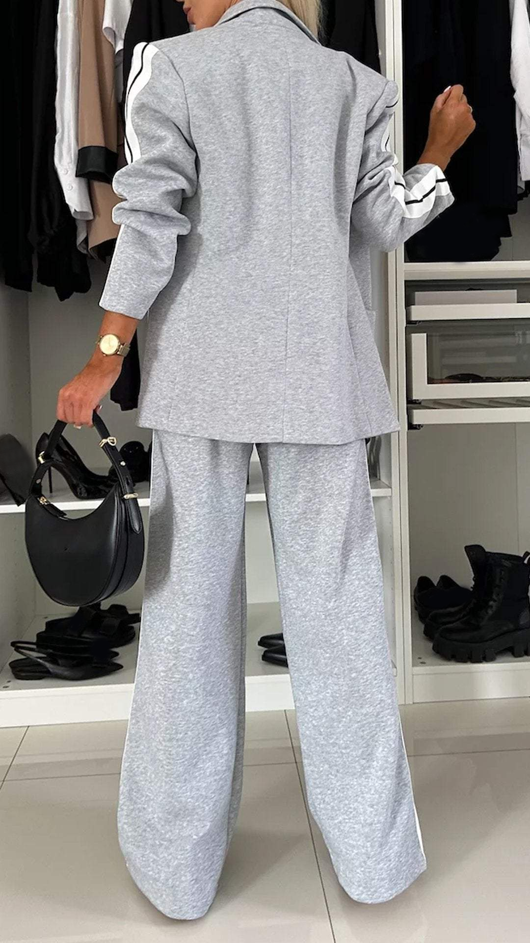 Classic versatile relaxed co-ord set for women | Alice -4