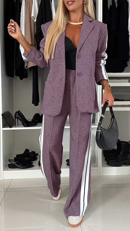 Classic versatile relaxed co-ord set for women | Alice -9