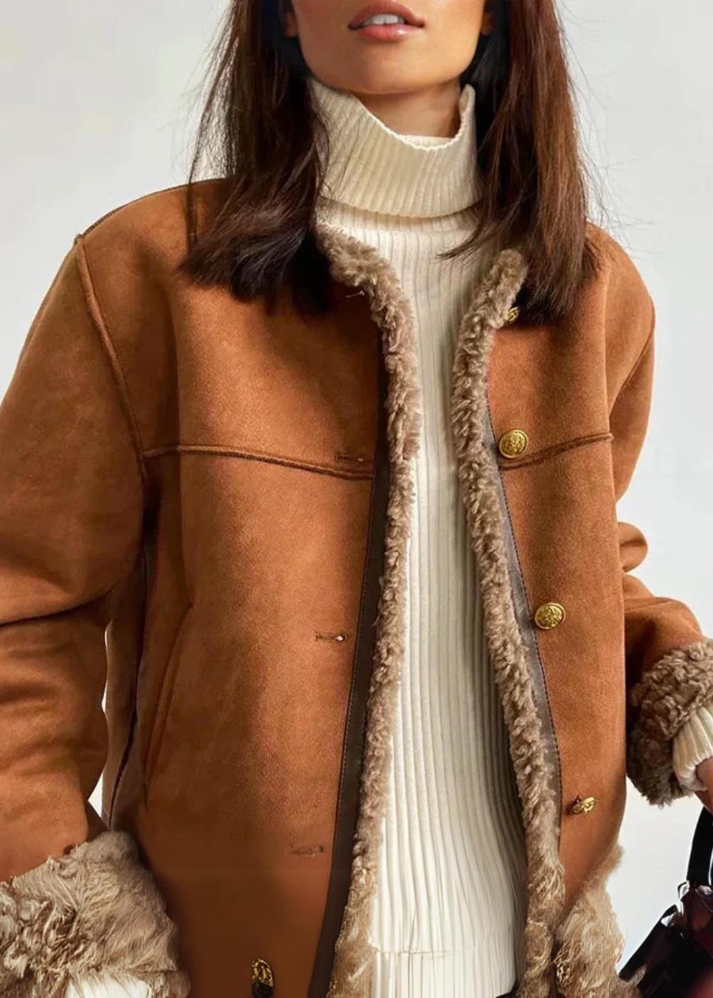 Lightweight versatile relaxed jacket for women | Ruby -4
