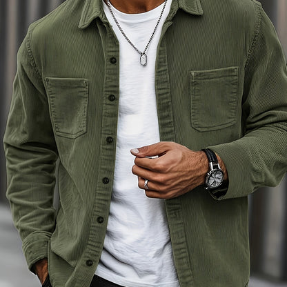 Classic elegant warm coat for men | Ellison -17