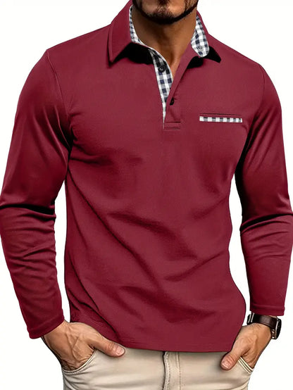 Classic refined everyday polo shirt for men | Reynald -2