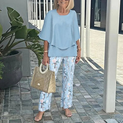 Matching versatile relaxed co-ord set for women | Genevieve -6