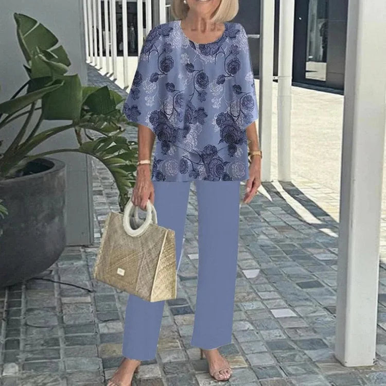 Matching versatile relaxed co-ord set for women | Genevieve -11