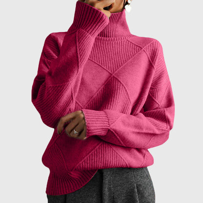 Soft cosy relaxed jumper for women | Lunelle -3