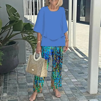 Matching versatile relaxed co-ord set for women | Genevieve -15