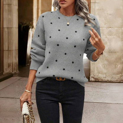 Classic knit ribbed jumper for women | Lunette -3