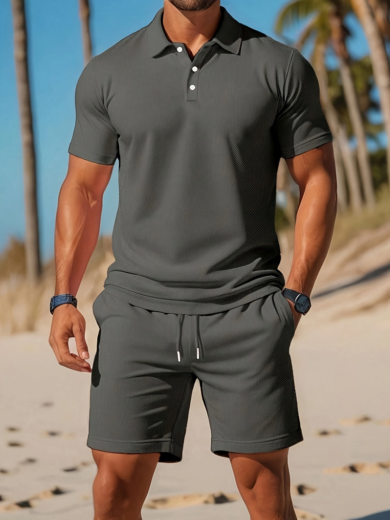 Refined soft everyday top for men | Duke -9