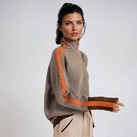 Soft cosy relaxed jumper for women | Lucia -1